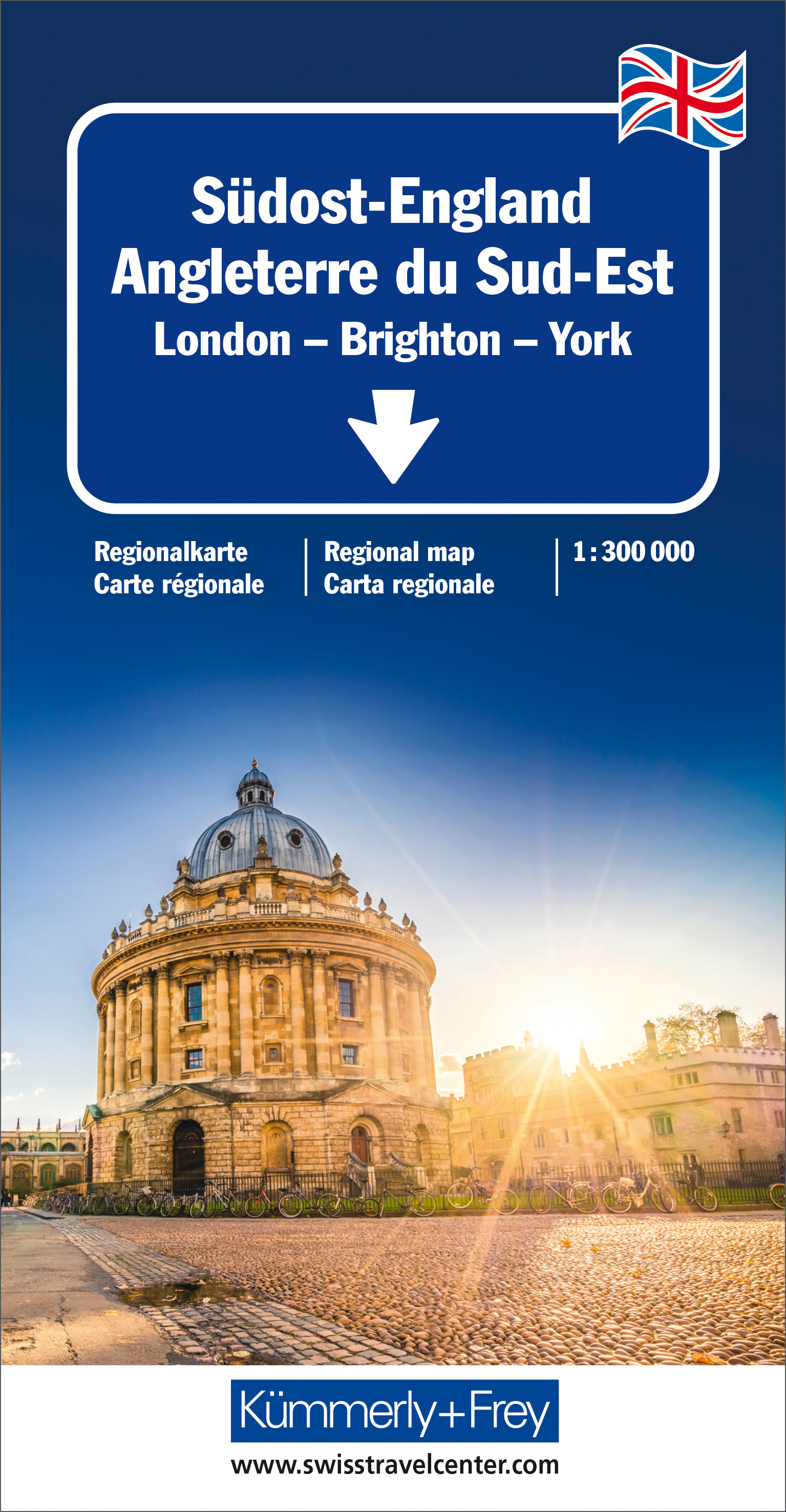 photo KÜMMERLY+FREY Carte routière 325930026 Südost-England 1:300'000