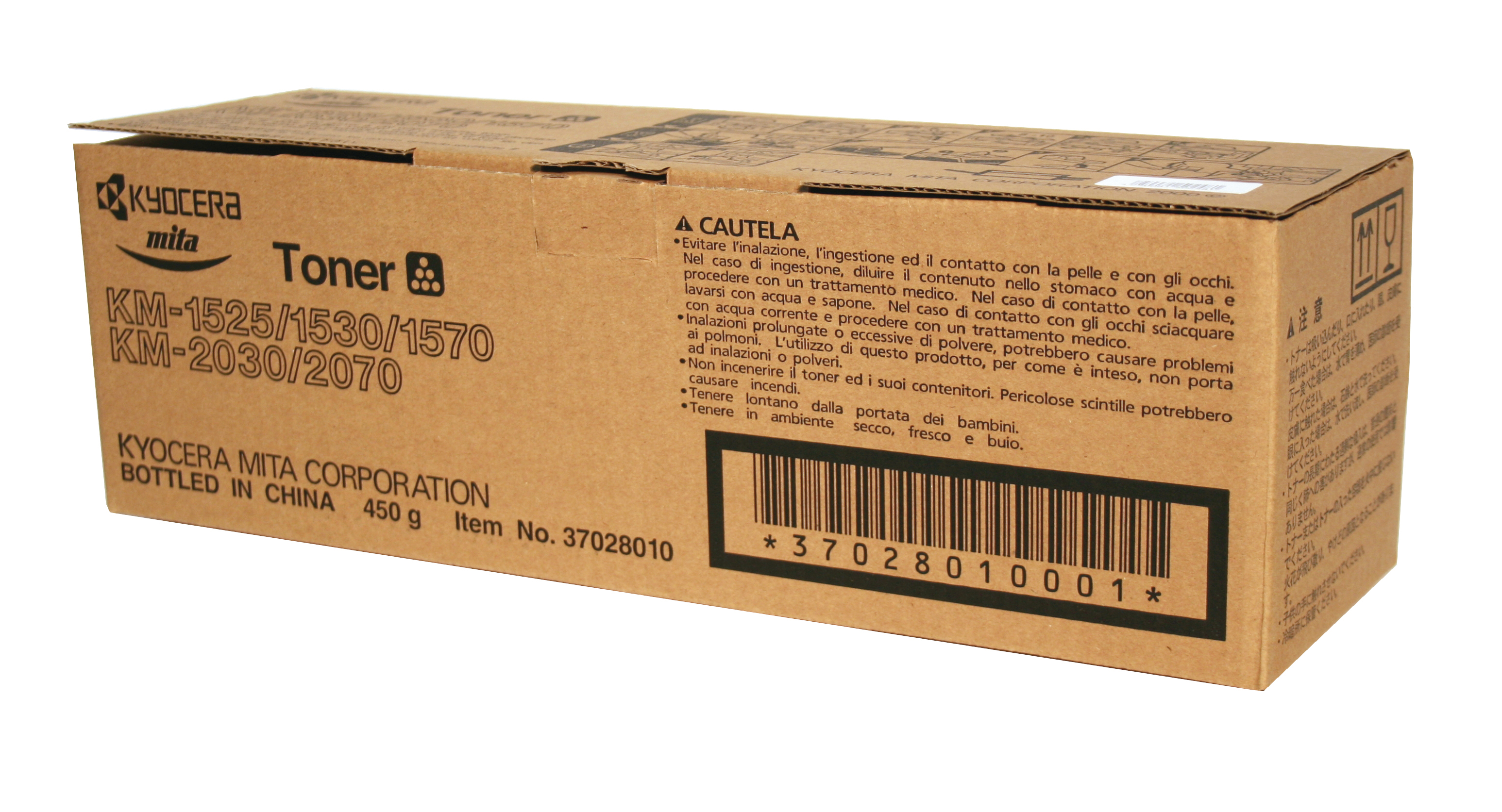 photo KYOCERA Toner + Bac de récup. noir 37028010 KM 1530/2030 10'000 pages