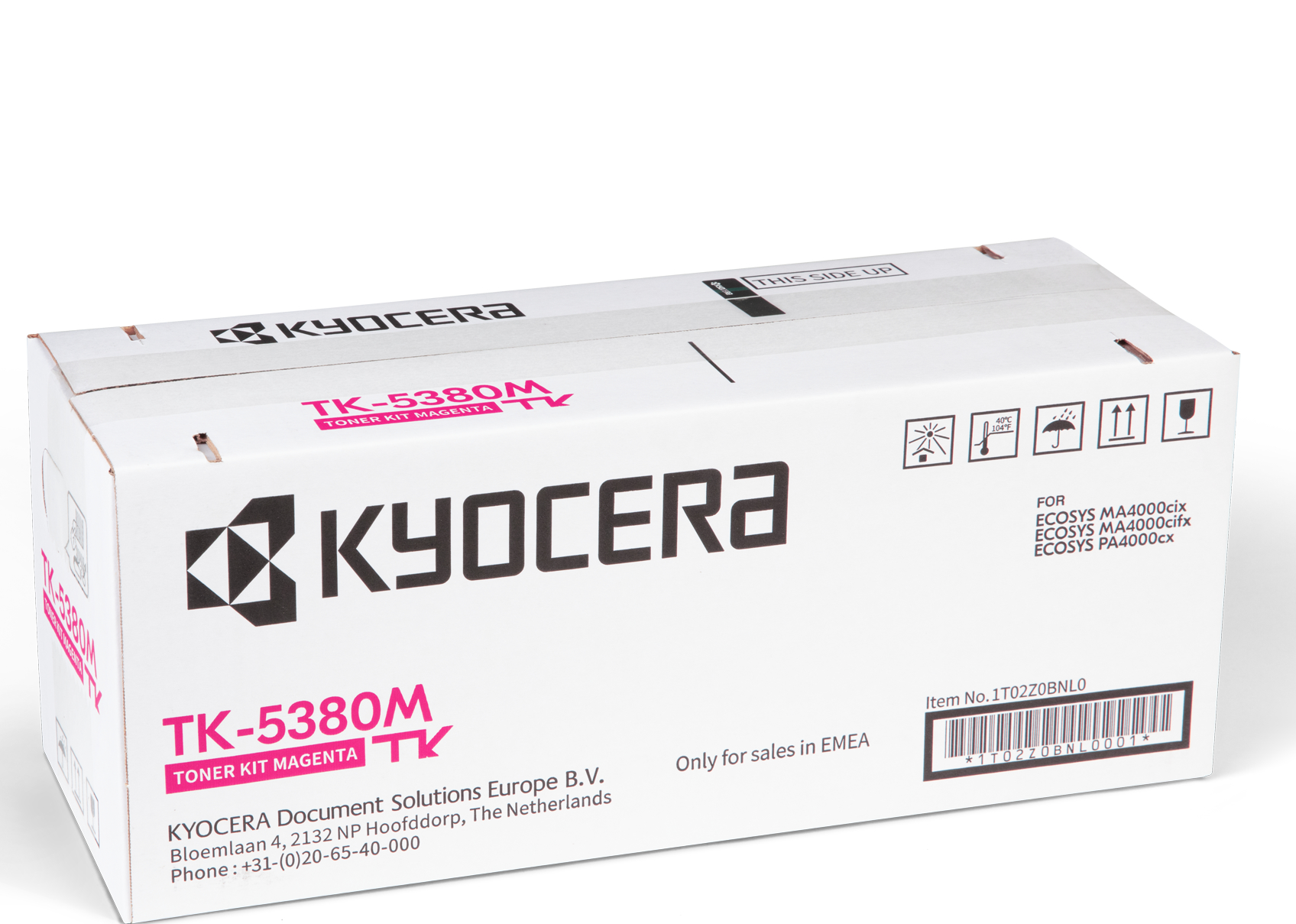 photo KYOCERA Cartouche toner magenta TK-5380M Ecosys PA4000cx 10'000 pages