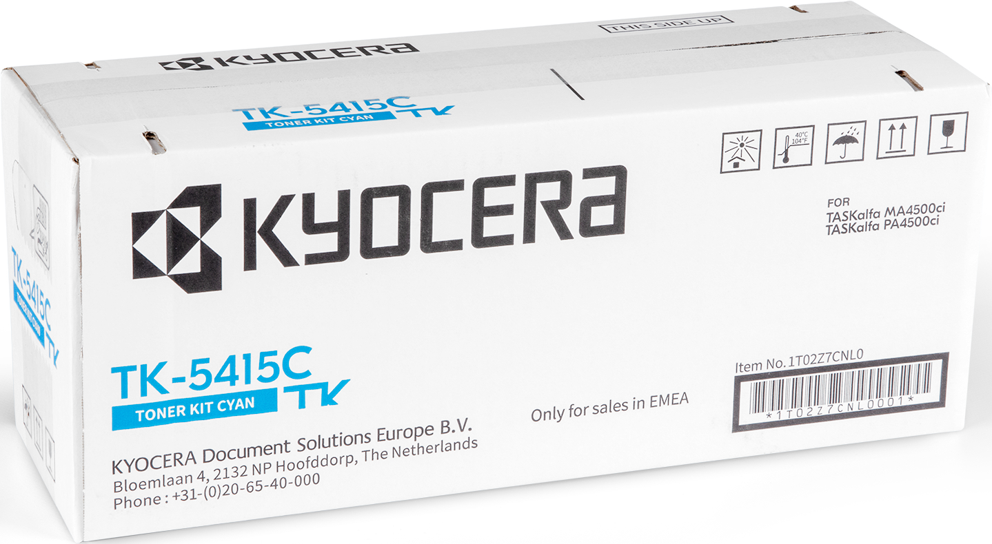 photo KYOCERA Cartouche toner cyan TK-5415C Taskalfa MA 4500ci 13'000 p.