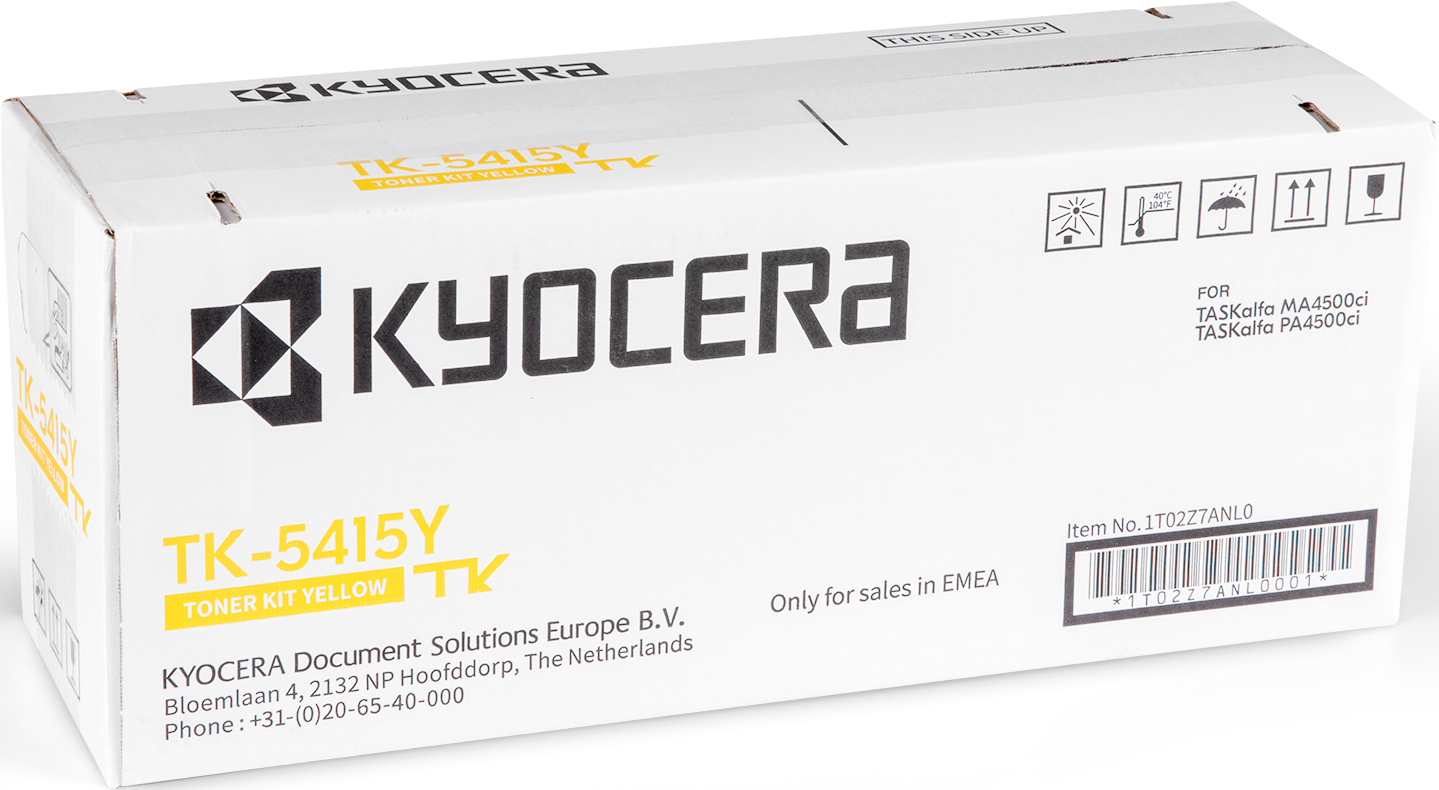 photo KYOCERA Cartouche toner yellow TK-5415Y Taskalfa MA 4500ci 13'000 p.