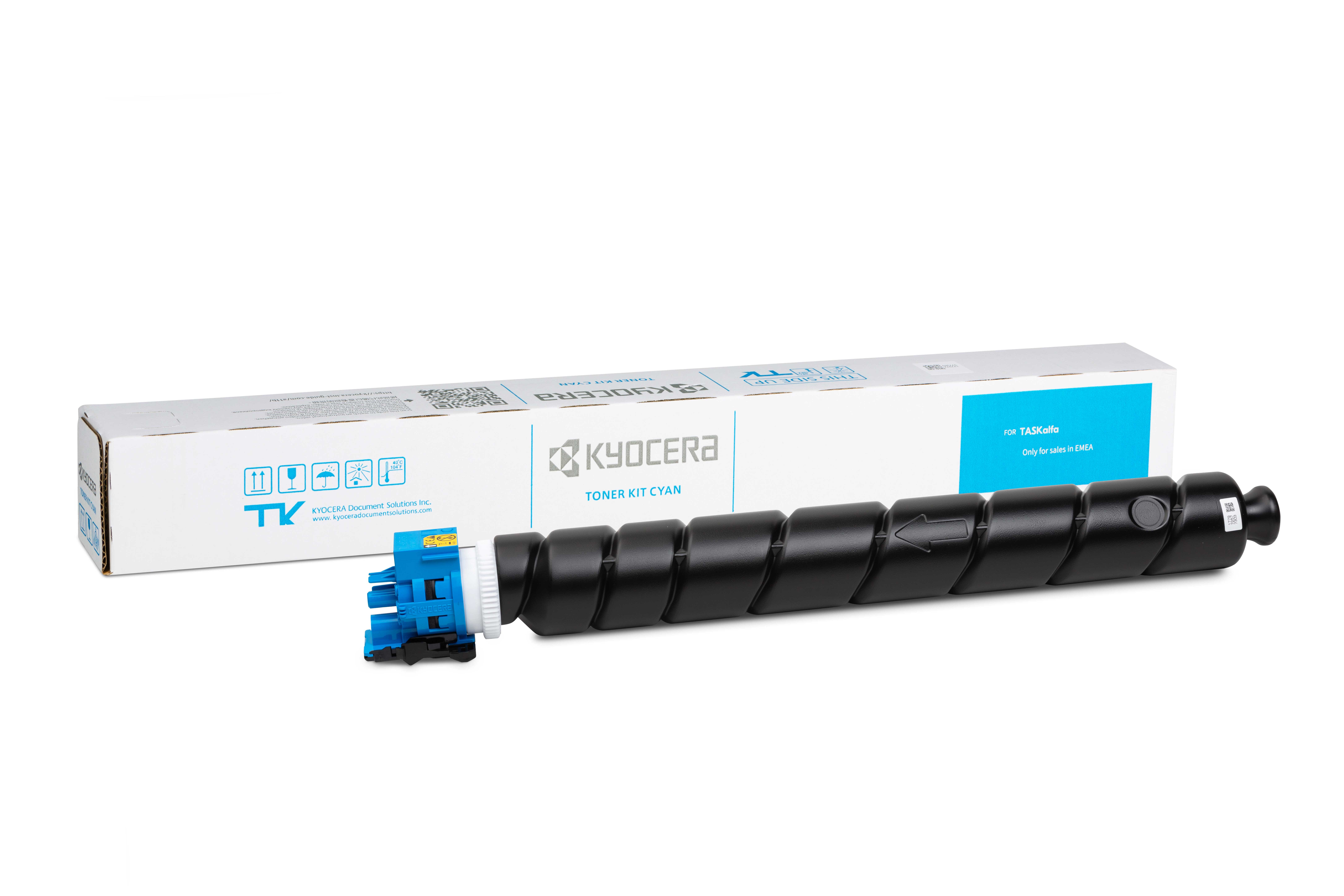 photo KYOCERA Cartouche toner cyan TK-8455C TASKalfa MZ2501ci 12'000 p.
