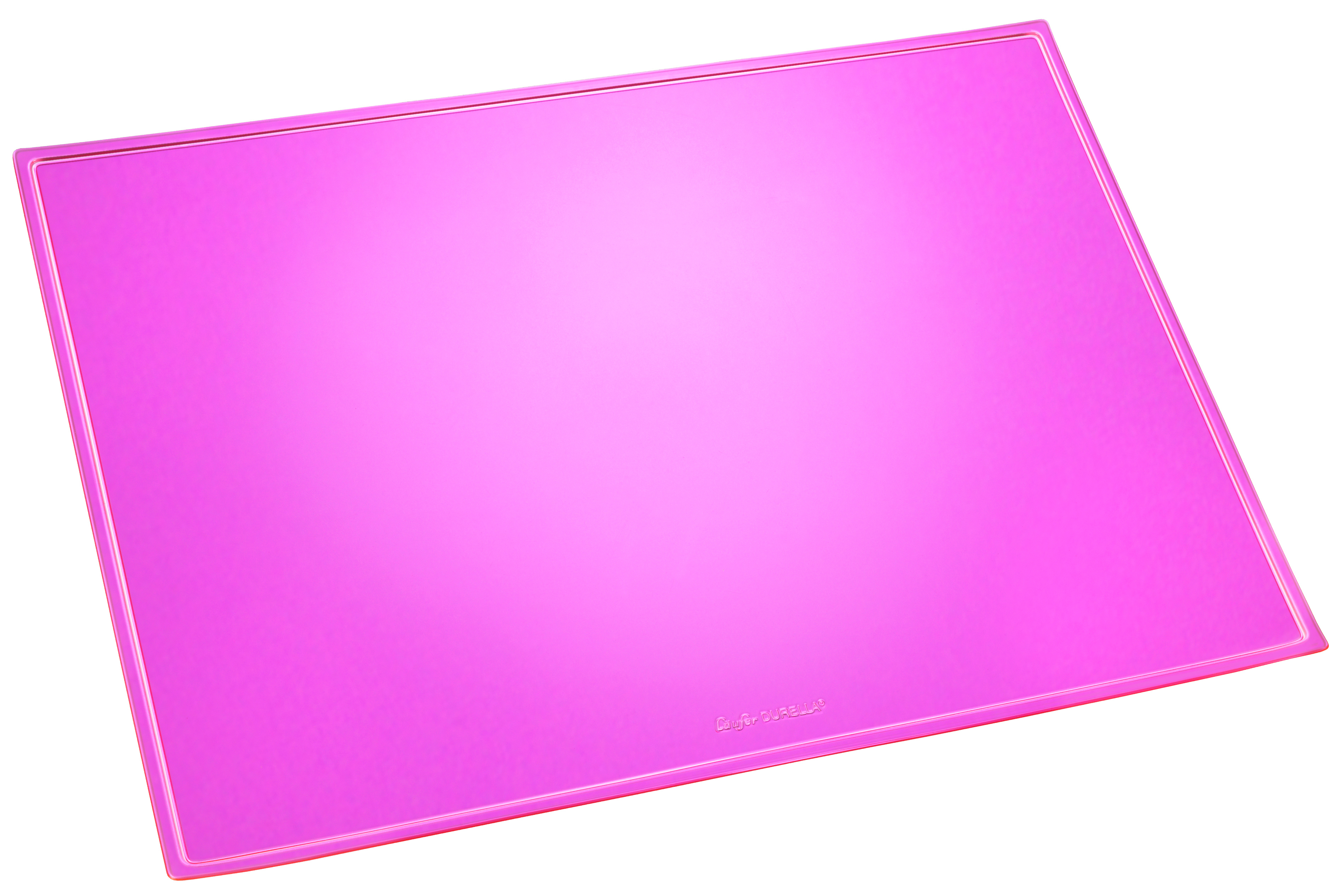 LÄUFER Sous-main Durella 32625 pink-transp. 53x40cm