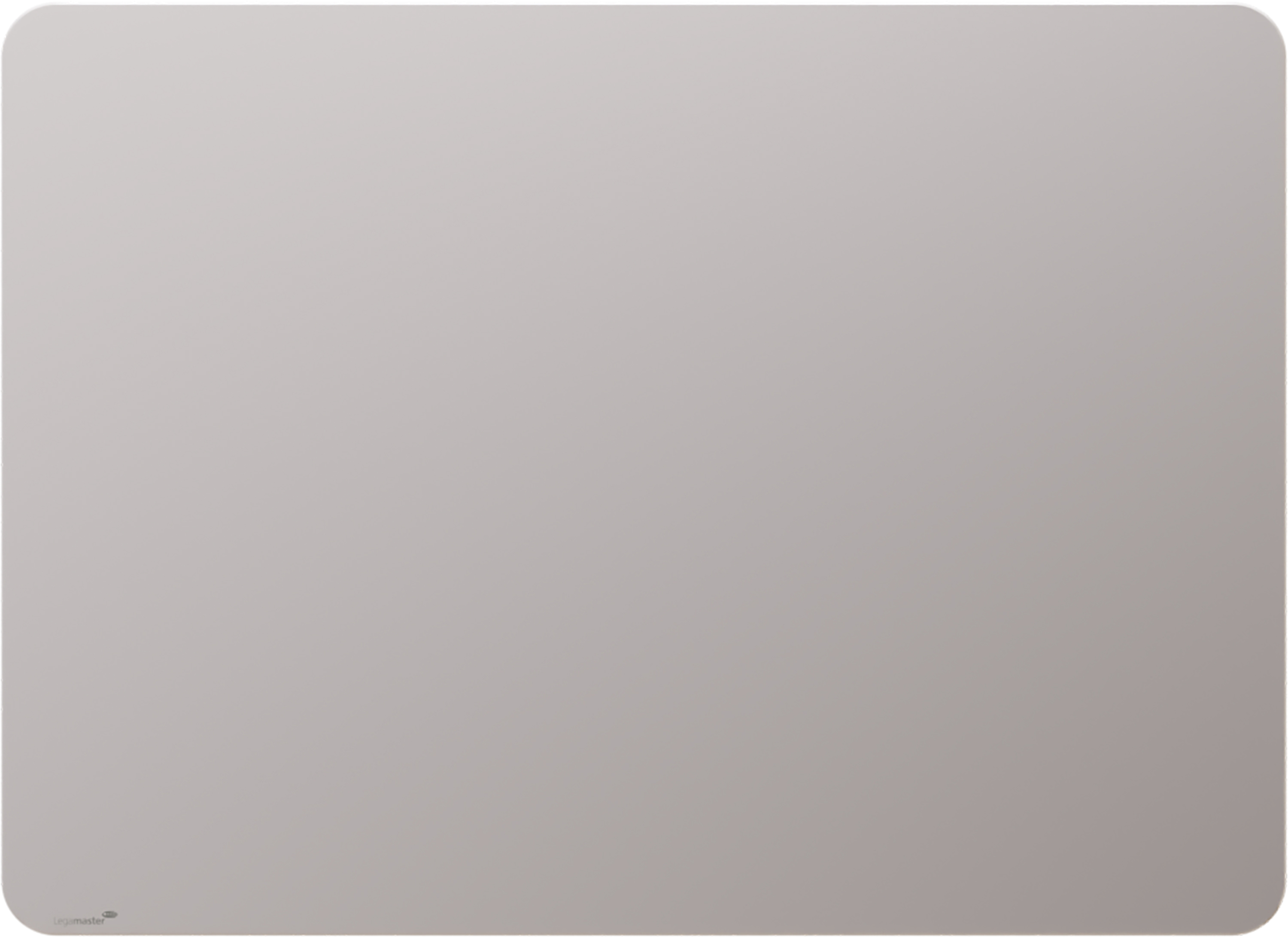 photo LEGAMASTER Tableau de verre 90x120cm 7-104254 mat, Warm Grey coins ronds