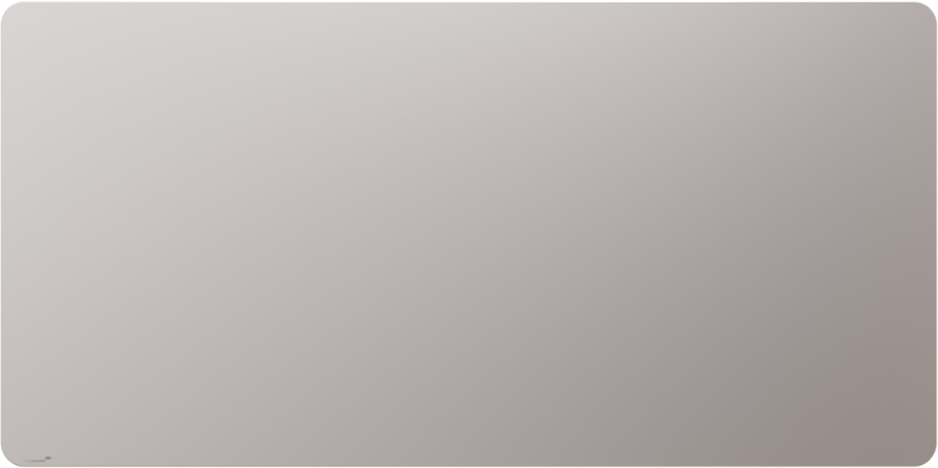 photo LEGAMASTER Tableau de verre 100x200cm 7-104264 mat, Warm Grey coins ronds