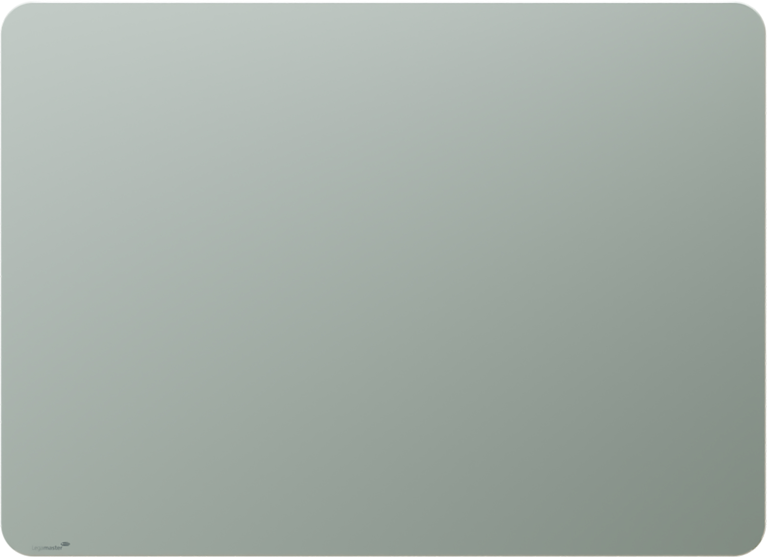 photo LEGAMASTER Tableau de verre 90x120cm 7-104354 mat, Sage Green coins ronds