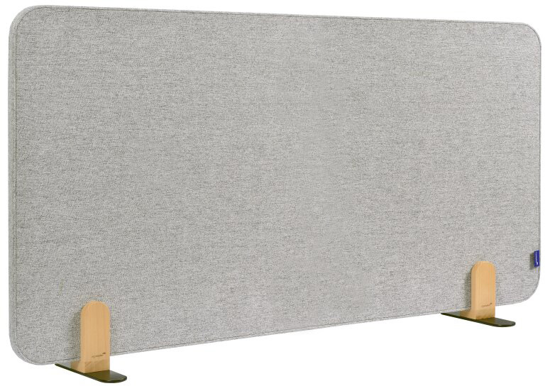 photo LEGAMASTER Séparateur de bureau 120x60cm 7-209831 ELEMENTS, gris, pied de sup.