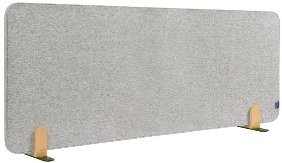 photo LEGAMASTER Séparateur de bureau 160x60cm 7-209832 ELEMENTS, gris, pied de sup.