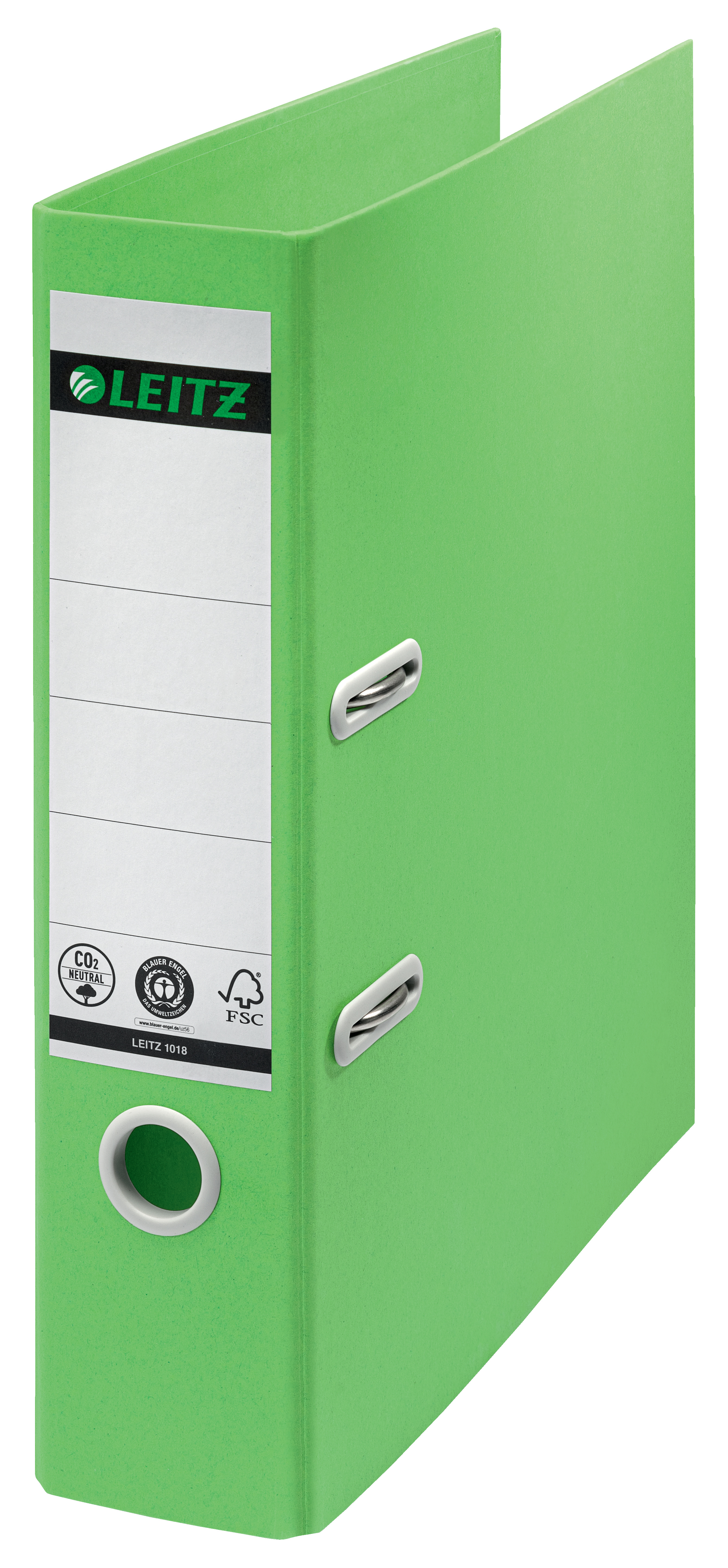 LEITZ Ordner Recycle 8cm 1018-00-55 grün A4