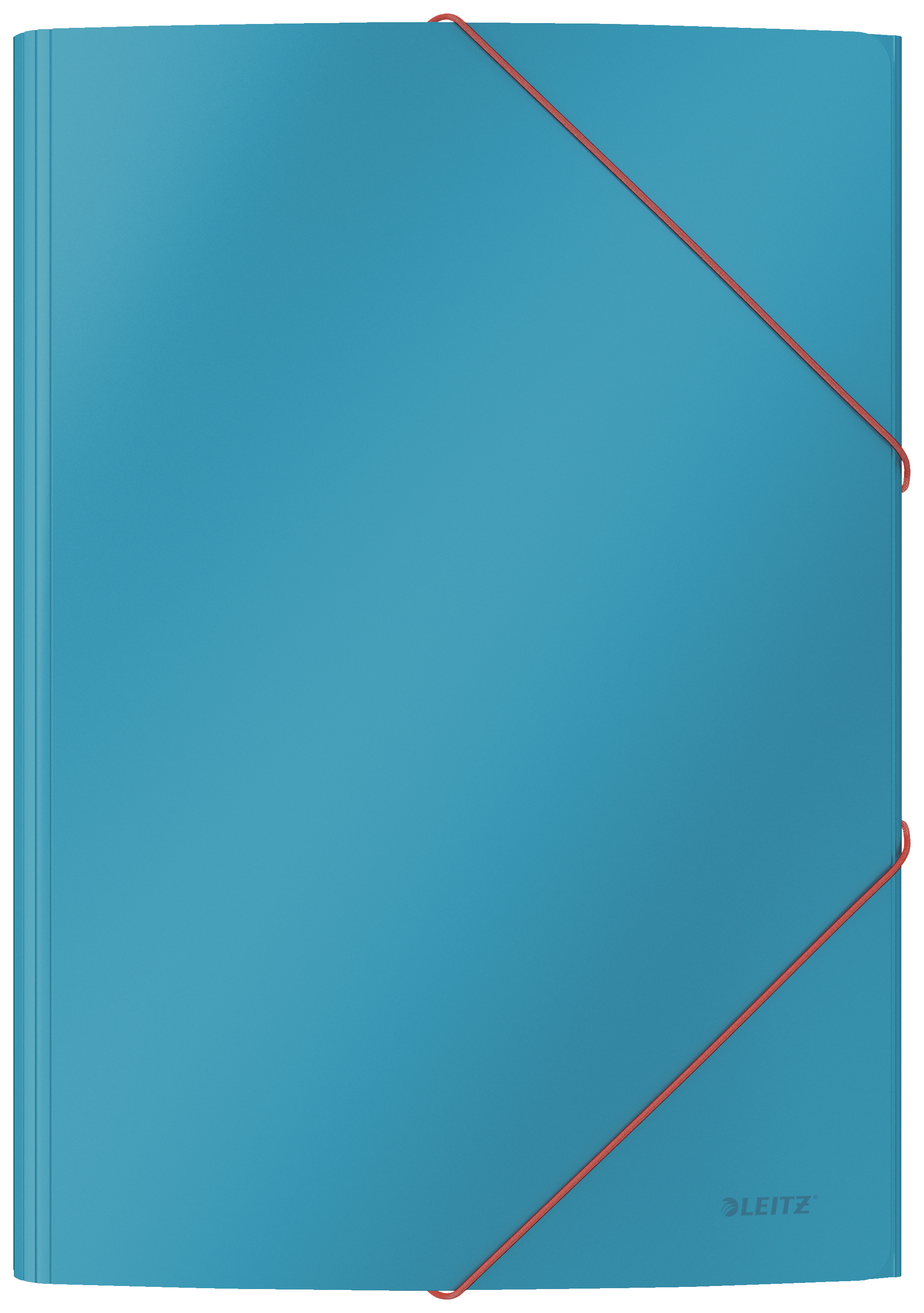 LEITZ Pochettes à élast. Cosy A4 3002-00-61 bleu, carton bleu, carton