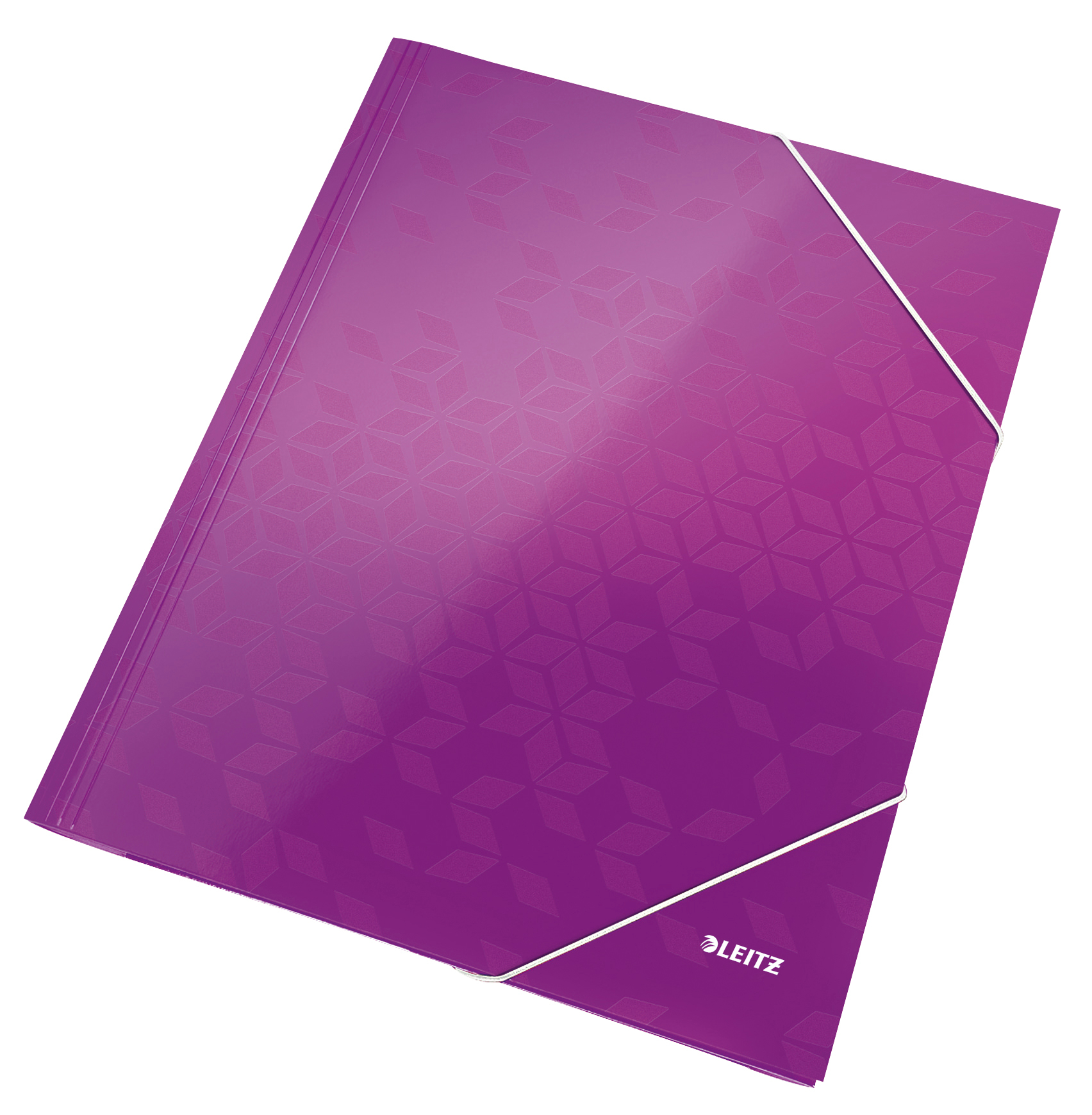 LEITZ Pochettes à élastique WOW A4 39820062 violet