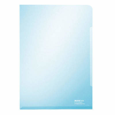 LEITZ Dossier Premium A4 41530035 bleu, 0,15mm 100 pcs.