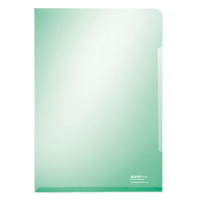 LEITZ Dossier Premium A4 41530055 vert, 0,15mm 100 pcs.