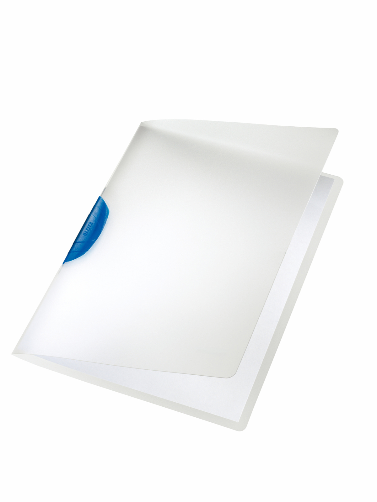 LEITZ Color Clip bleu A4 41750035 transparent