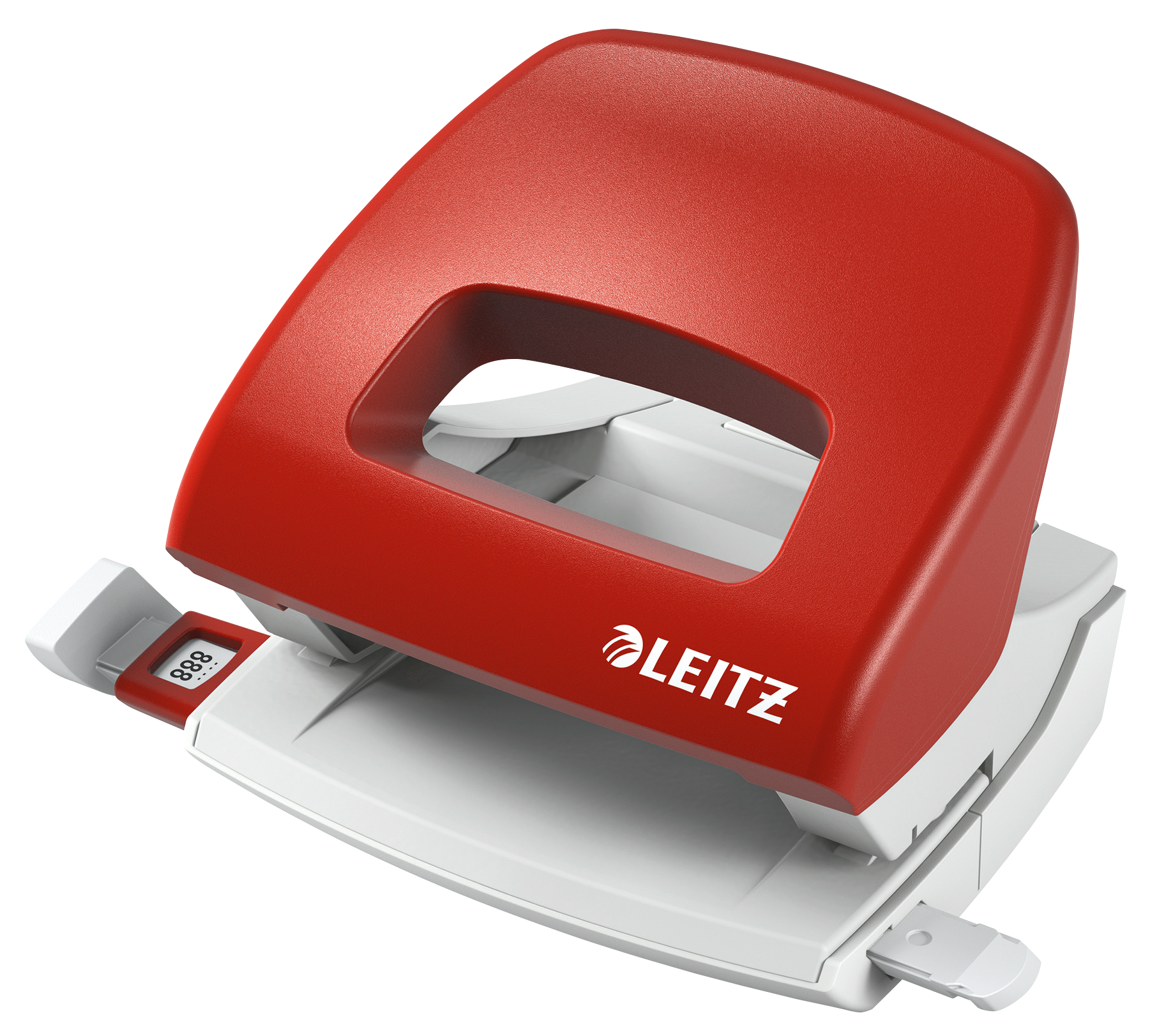 LEITZ Bürolocher NewNeXXt 1.6mm 50380025 rot f. 16 Blatt