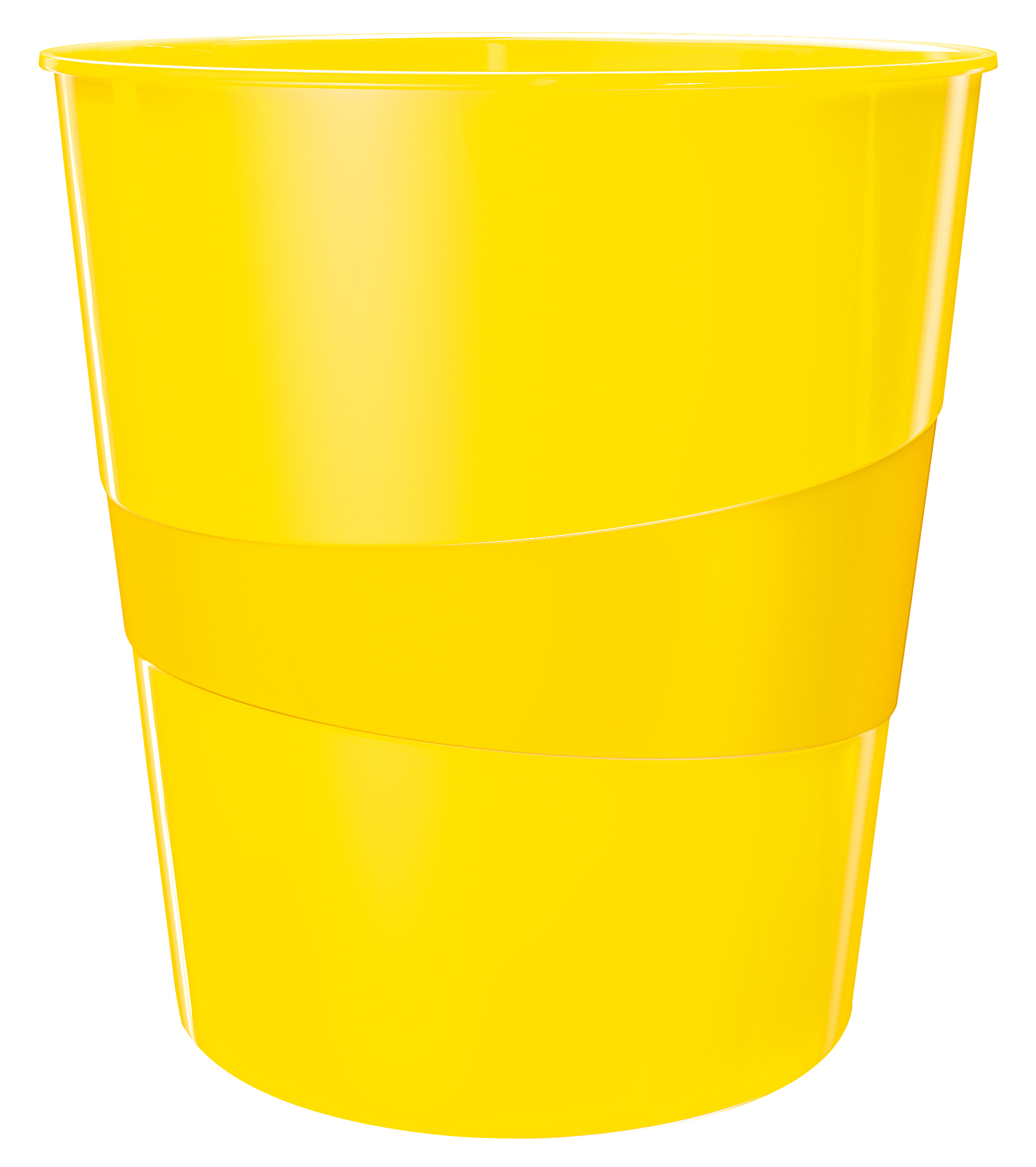 LEITZ Corb. à papier WOW 15 Liter 5278-10-16 jaune jaune
