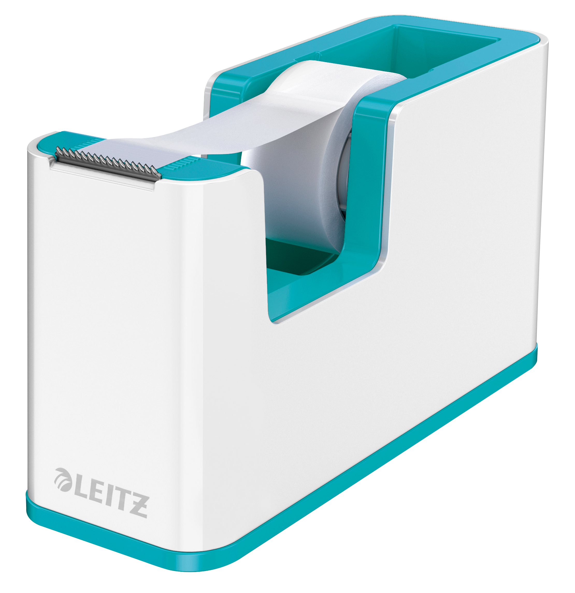 LEITZ Tape Dispenser WOW 19mmx33m 5364-10-51 blanc/bleu