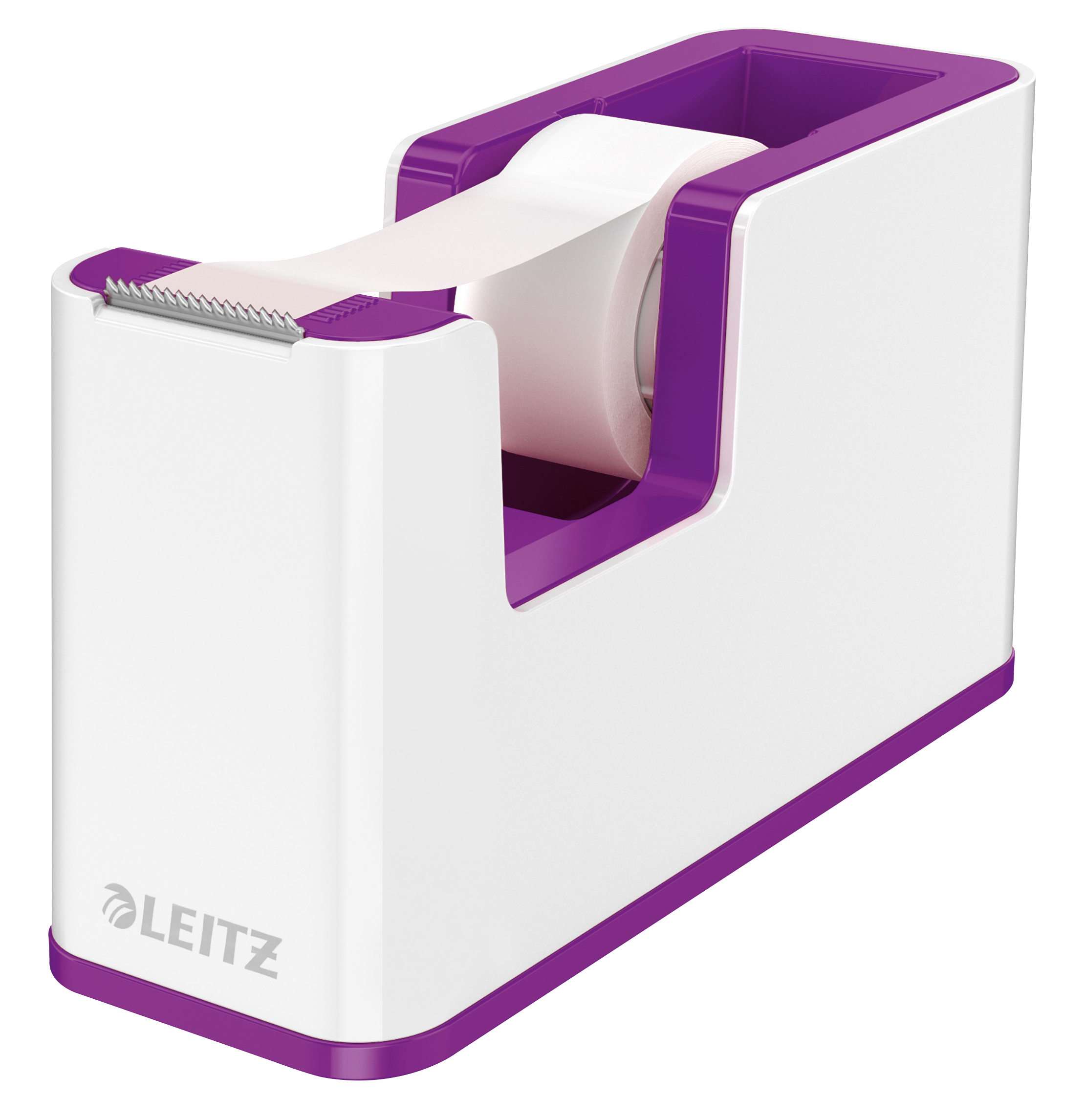 LEITZ Tape Dispenser WOW 19mmx33m 5364-10-62 blanc/violet