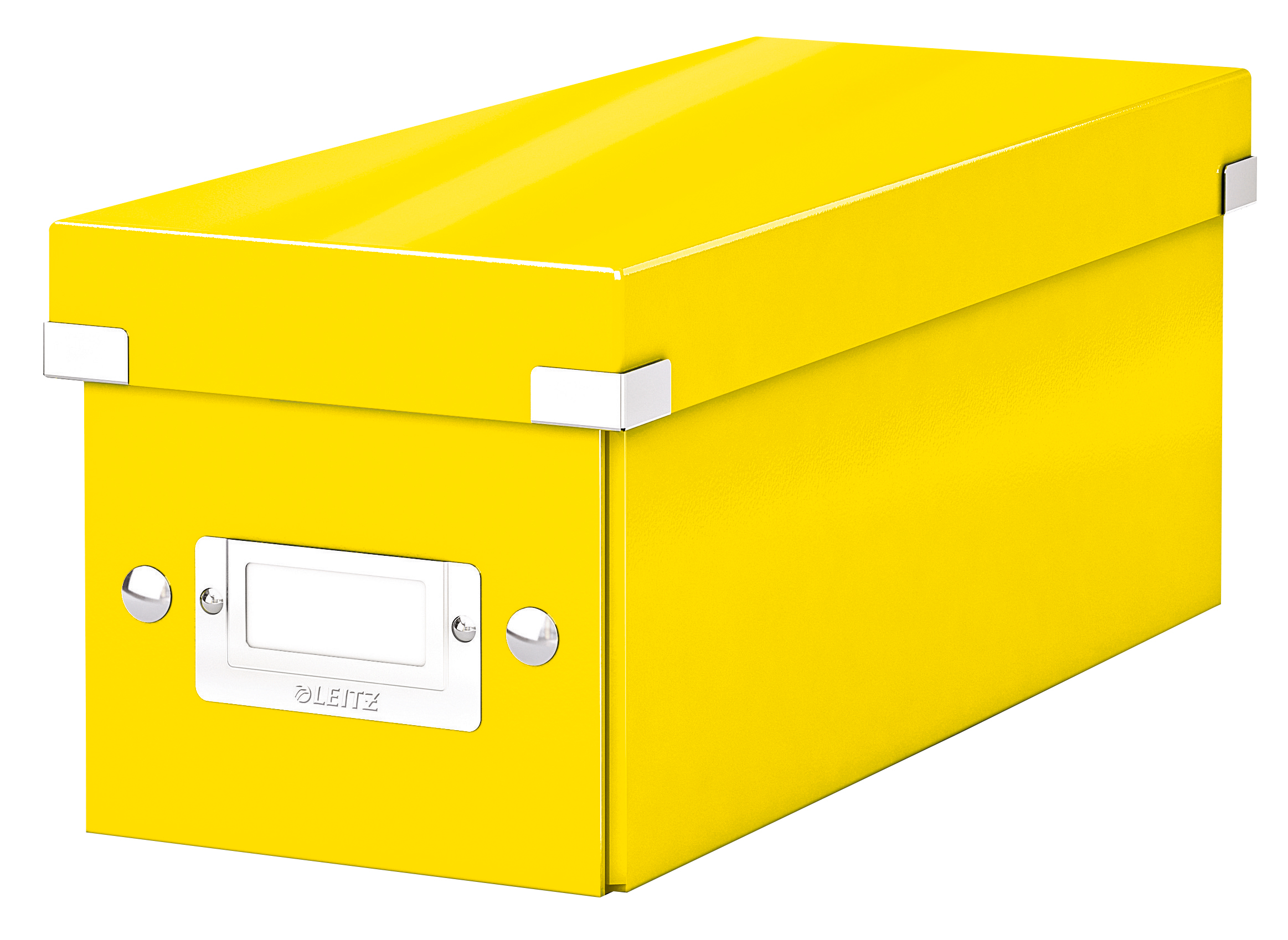 LEITZ Click&Store WOW CD-Box 6041-00-16 jaune 14.3x13.6x35.2cm jaune 14.3x13.6x35.2cm