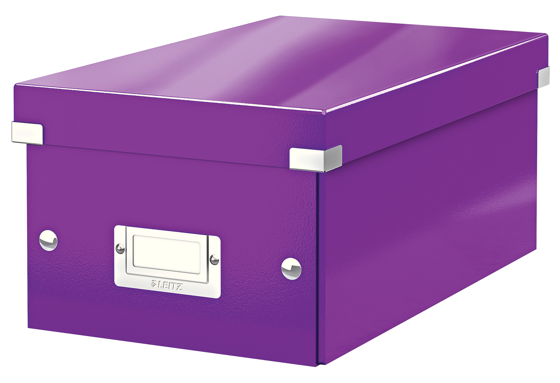 LEITZ Click&Store WOW DVD-Box 60420062 violet 20.6x14.7x35.2cm