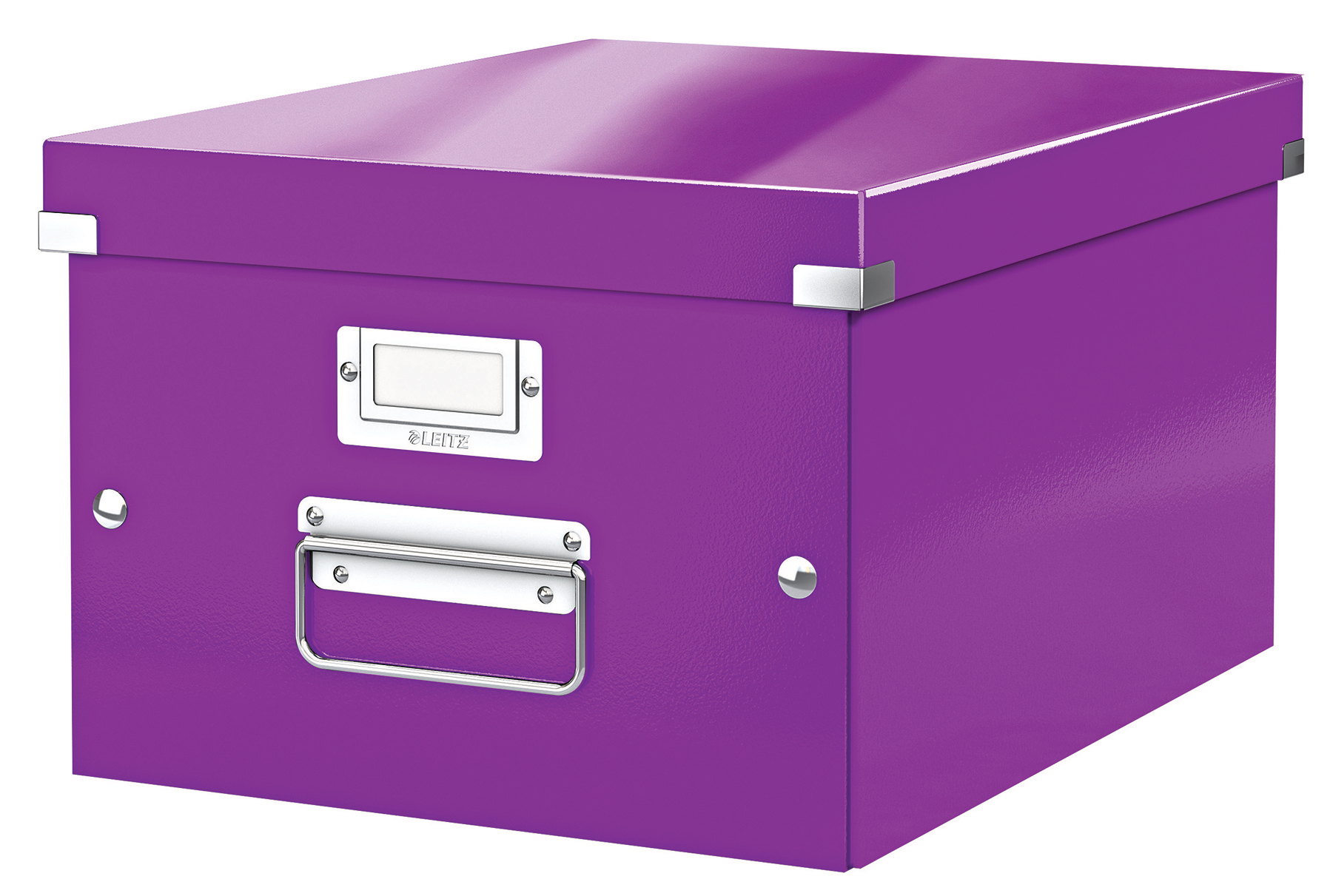 LEITZ Click&Store WOW Box M 60440062 violet 281x200x370mm