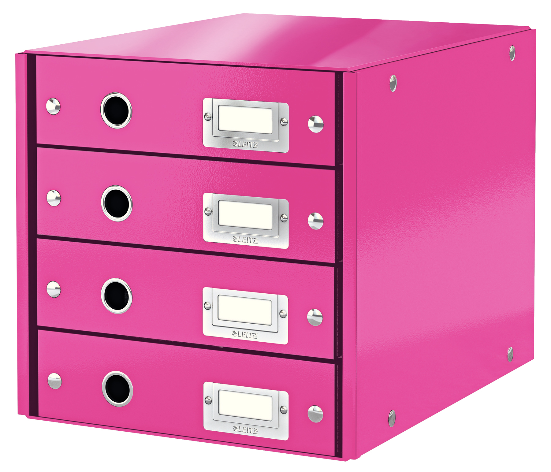LEITZ Set tiroirs Click & Store A4 60490023 pink 4 tiroirs