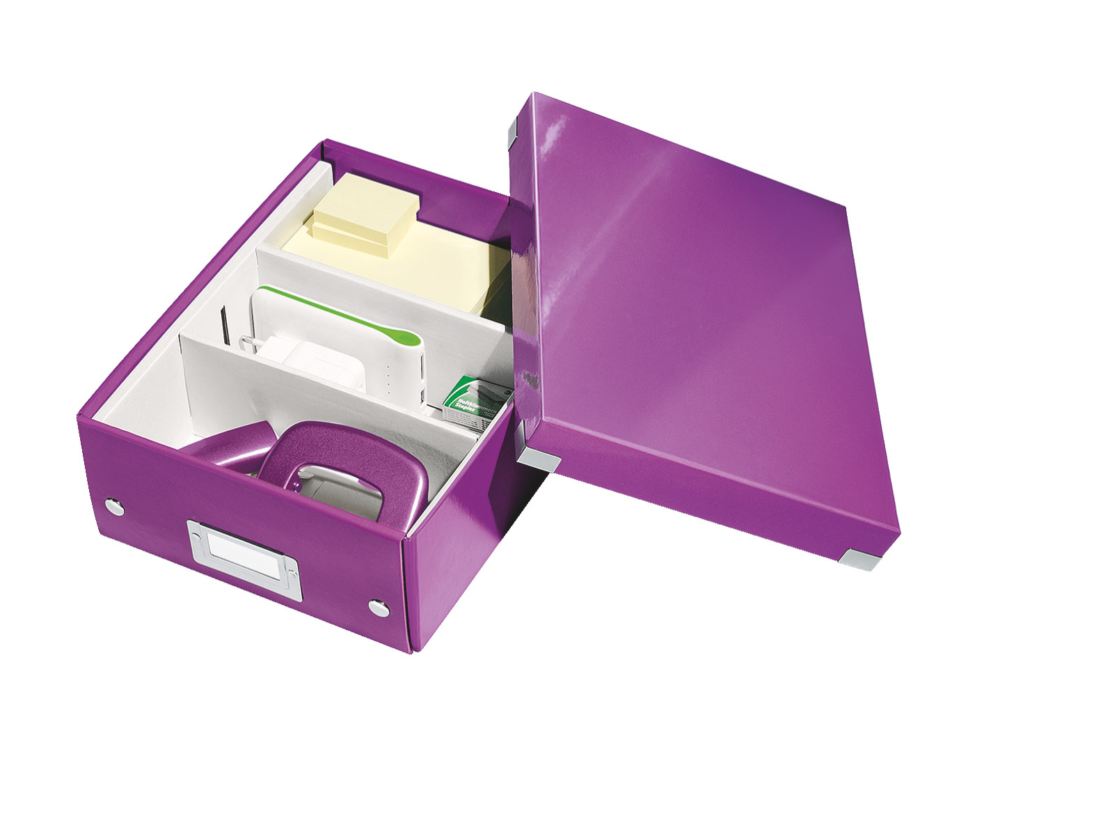 LEITZ Click&Store WOW Org.box S 60570062 violet 22x10x28.5cm