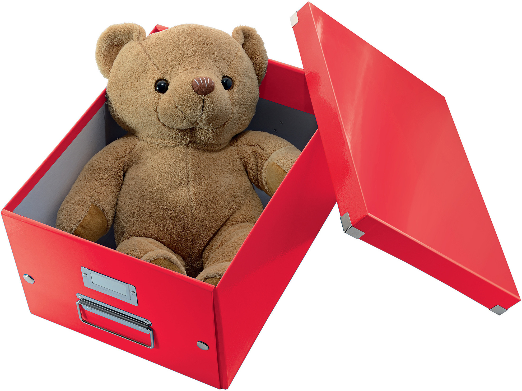 LEITZ Click&Store WOW Cube-Box L 6108-00-26 rouge 32x31x36cm