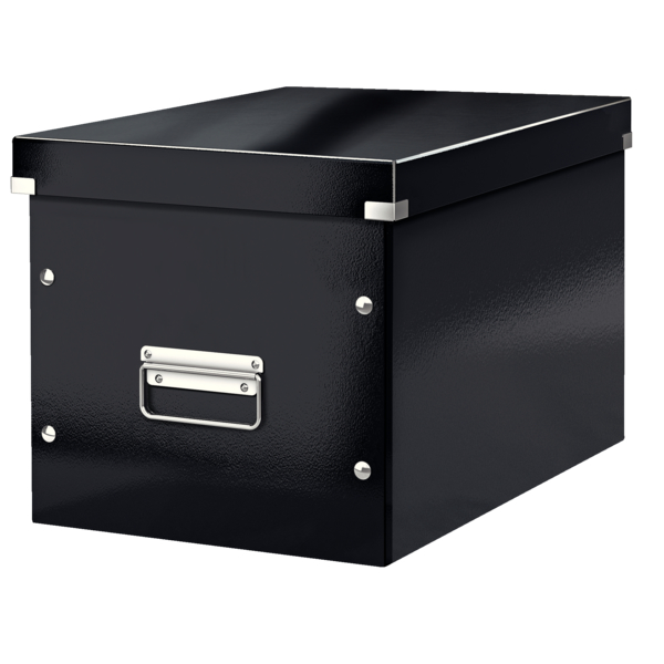LEITZ Click&Store WOW Cube-Box L 61080095 noir 320x310x360mm