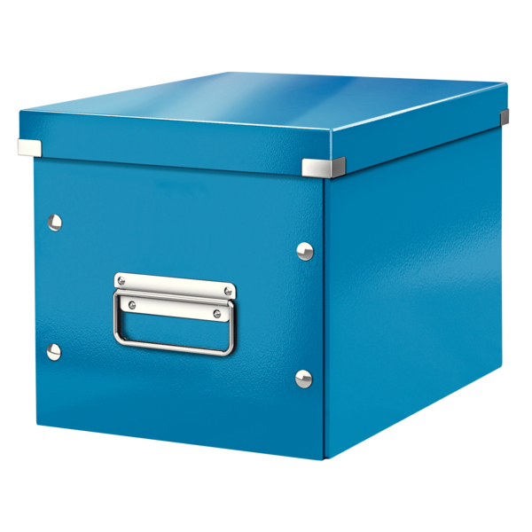 LEITZ Click&Store WOW Cube-Box M 61090036 bleu 26x24x26cm
