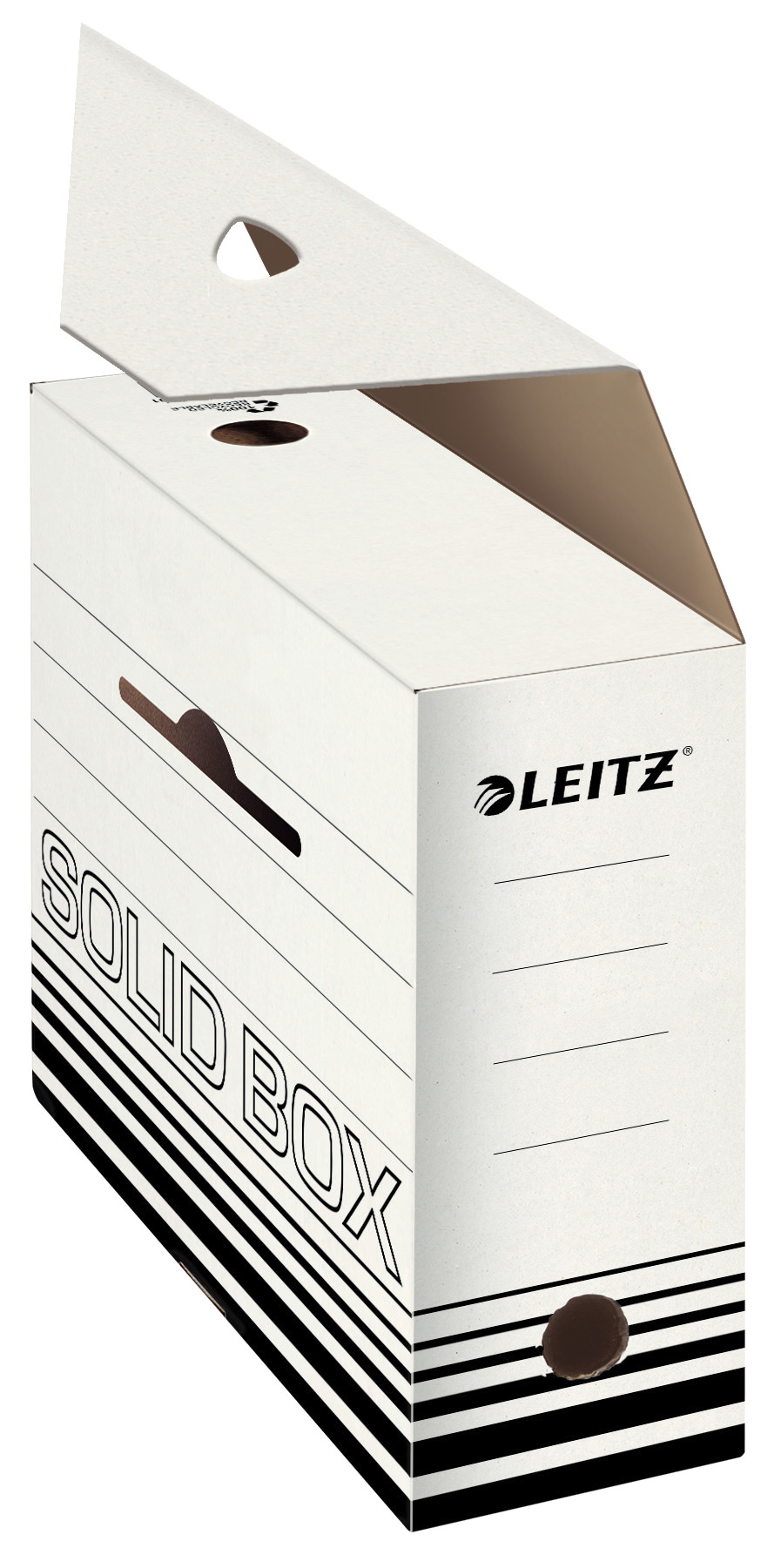 LEITZ Boîte archive Solid A4 6128-00-01 blanc