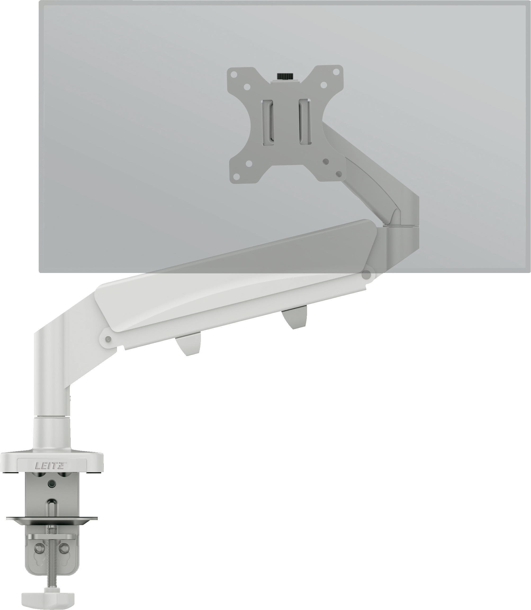 photo LEITZ Support de moniteur 6489-00-85 Gris, single