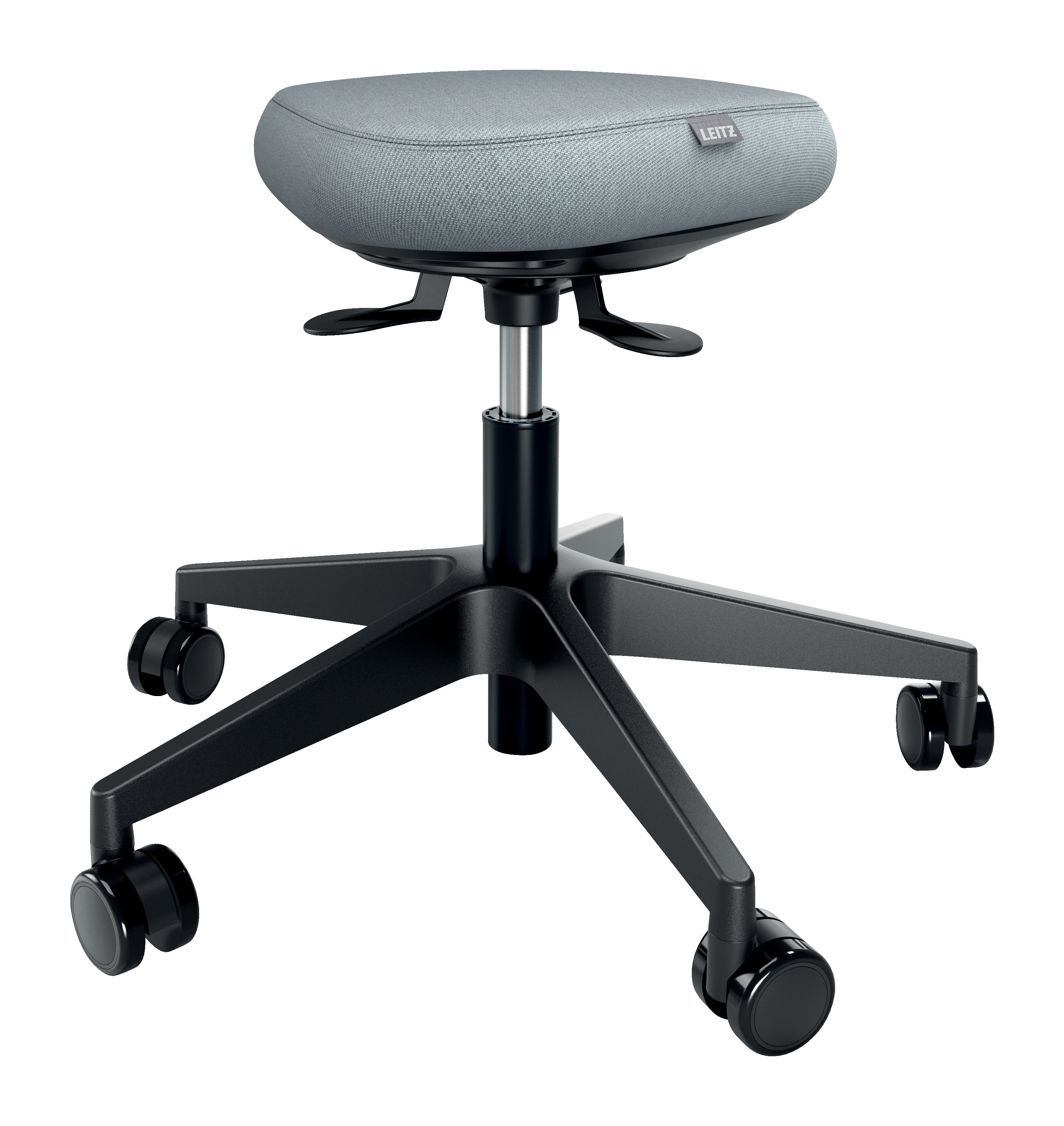 photo LEITZ Tabouret Ergo Active 6577-00-95 Roulettes, équilibre, noir