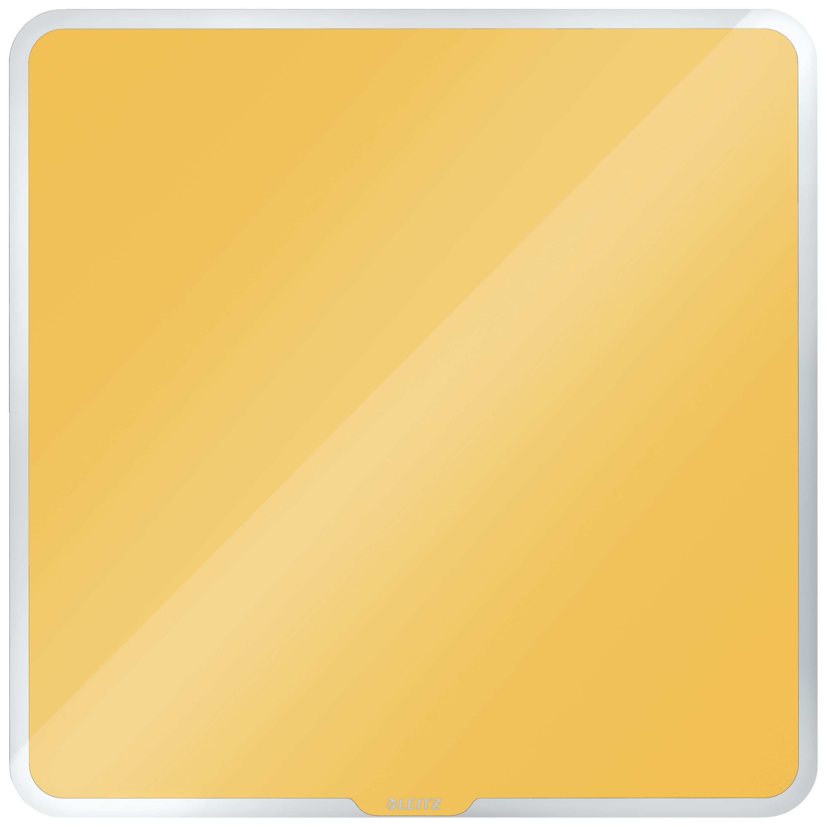 LEITZ Glass Whiteboard Cosy 7044-00-19 jaune 50x50x4cm