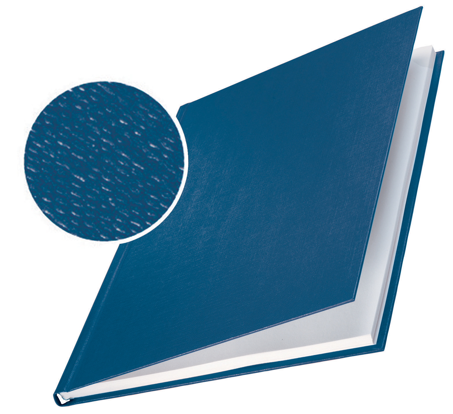 LEITZ Buchbindemappe Hard Cover 7,0mm blau<br>