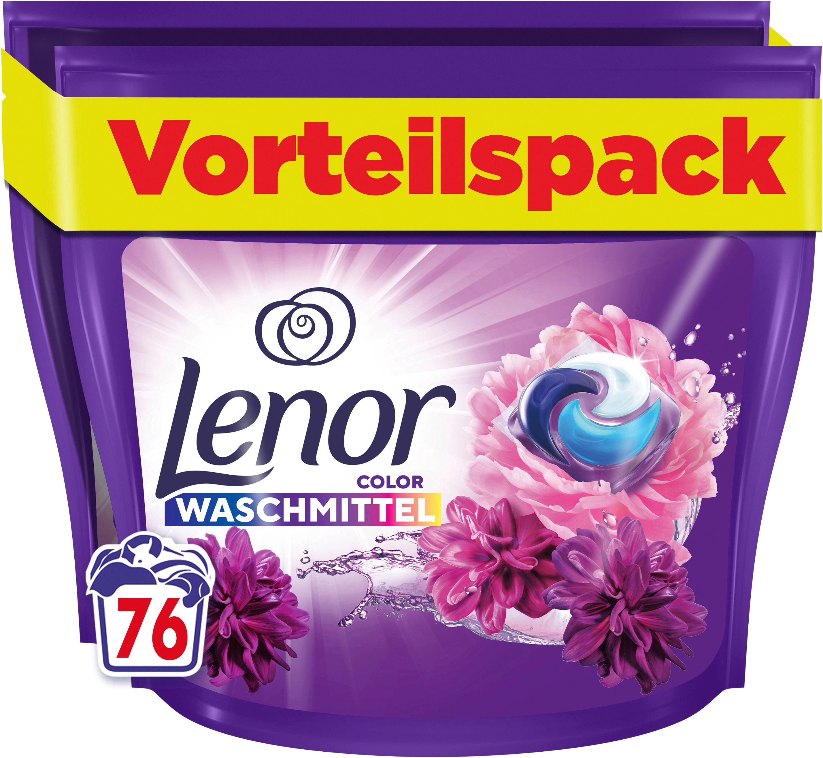 photo LENOR Détergent Allin1 971656 Améthyst rêve floral 2x38 Pods