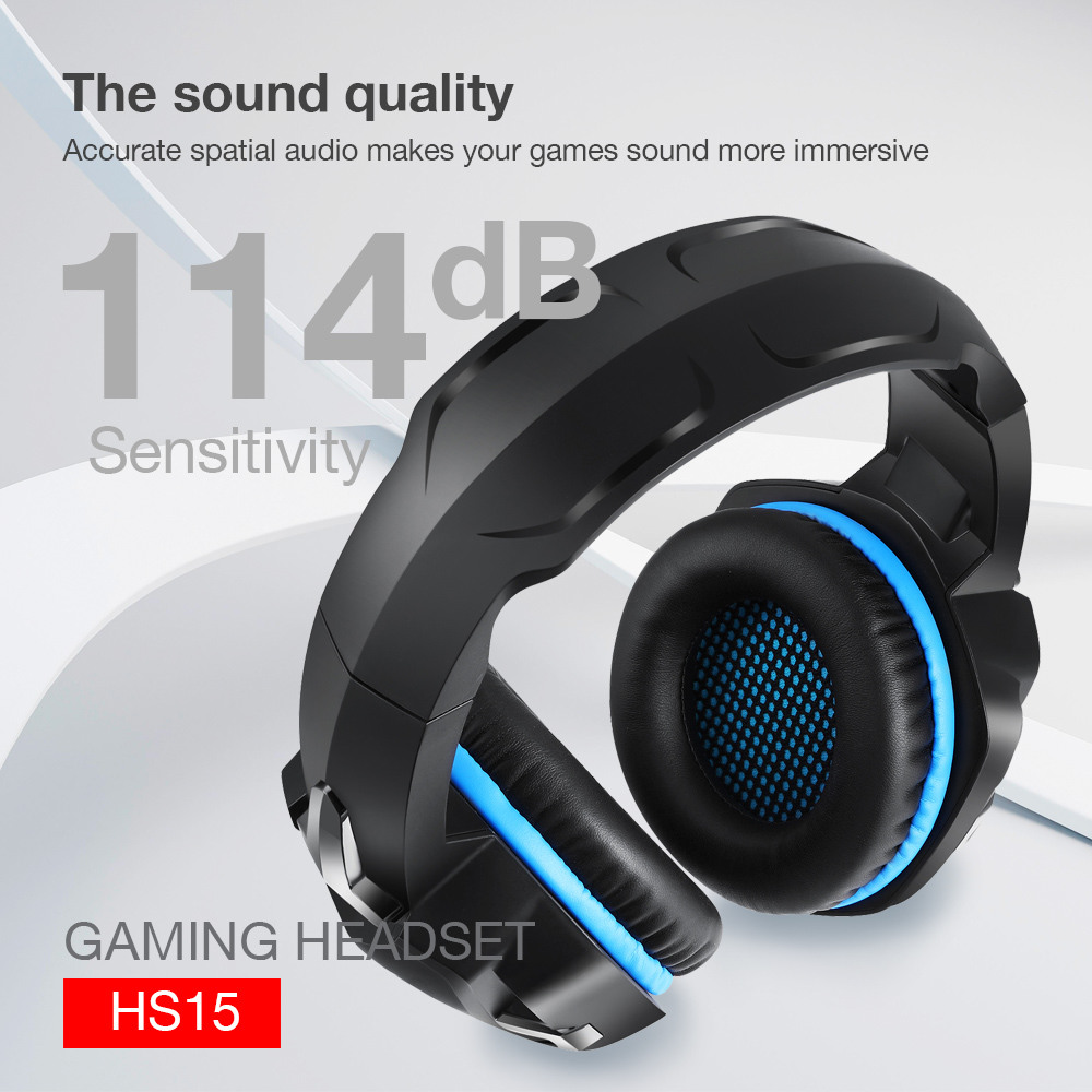 LENOVO Gaming Headphones HS15 HS15-BK