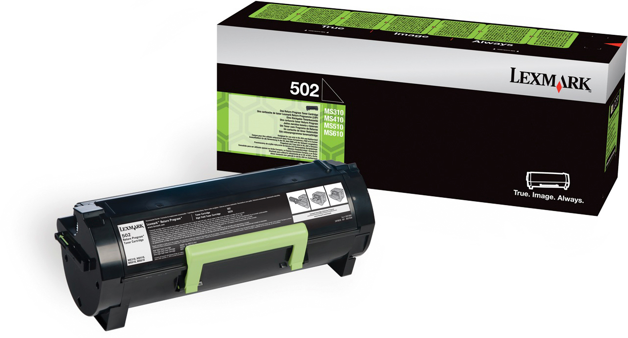 photo LEXMARK Cart. toner return noir 50F2000 MS310/610 1500 pages