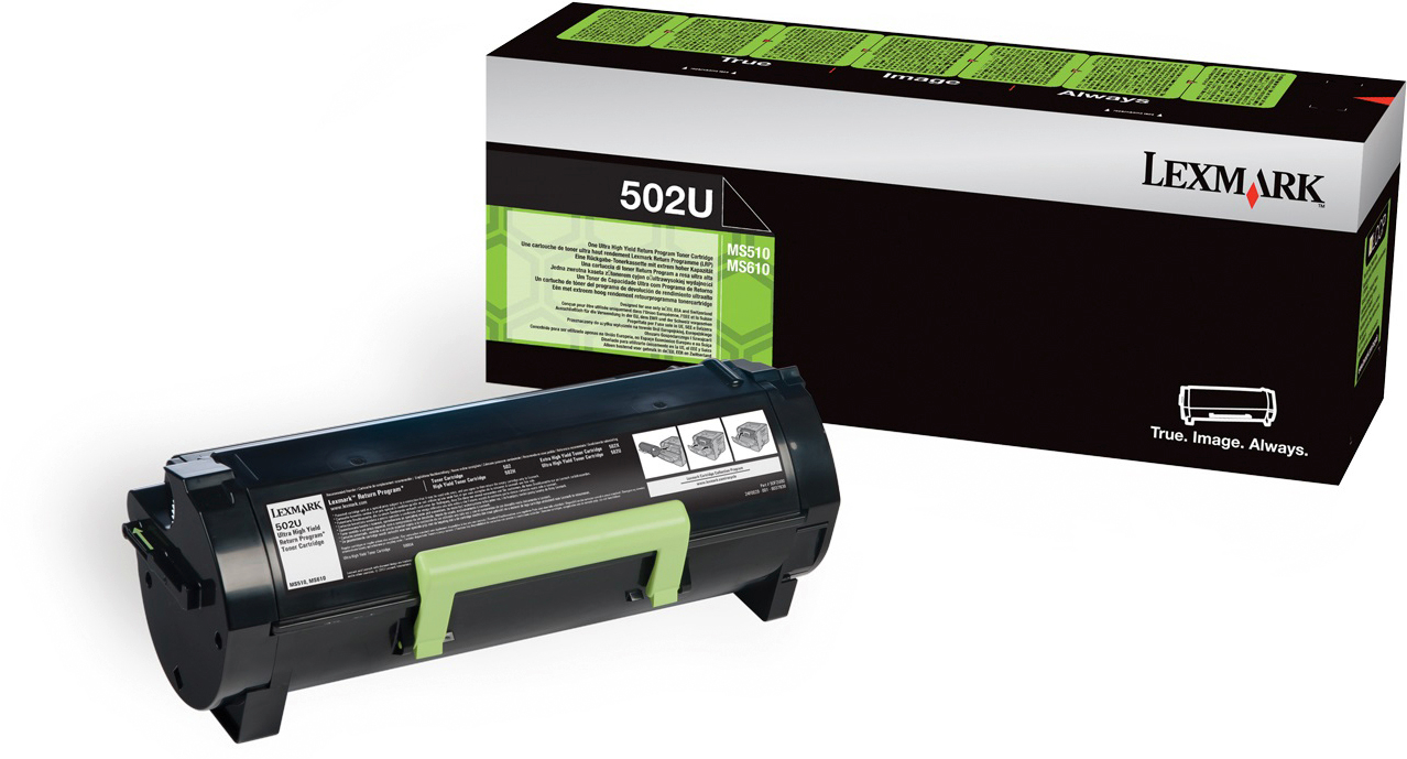 photo LEXMARK Cart. toner return EHY noir 50F2U00 MS510/610 20'000 pages
