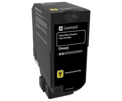 photo LEXMARK Cart. toner return yellow 74C20Y0 CS720/725/CX725 3000 pages