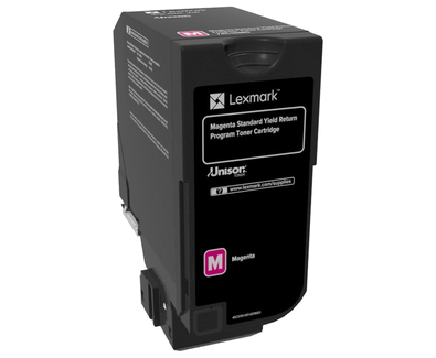 photo LEXMARK Cart. toner return magenta 74C2SMO CS720/725/CX725 7000 pages