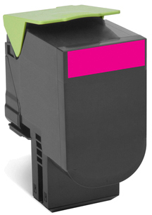 photo LEXMARK Cart. toner return HY magenta 80C2HM0 CX410/510 3000 pages