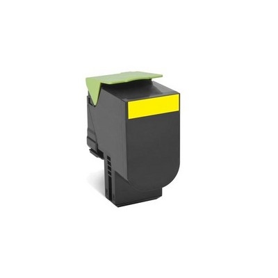 photo LEXMARK Cart. toner return yellow 80C2SY0 CX310/510 2000 pages