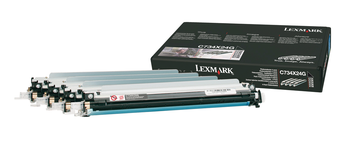 photo LEXMARK Photoconductor Unit 4 pcs. C734X24G C734/C736/X734 20'000 pages