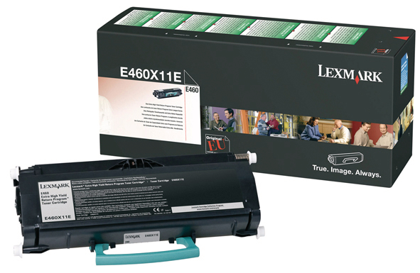 photo LEXMARK Cartouche toner return noir E460X11E E460 15'000 pages