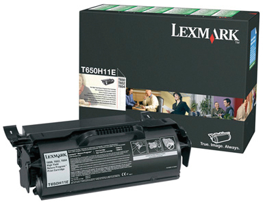 photo LEXMARK Cart. toner HY return noir T650H11E T652/654 25'000 pages
