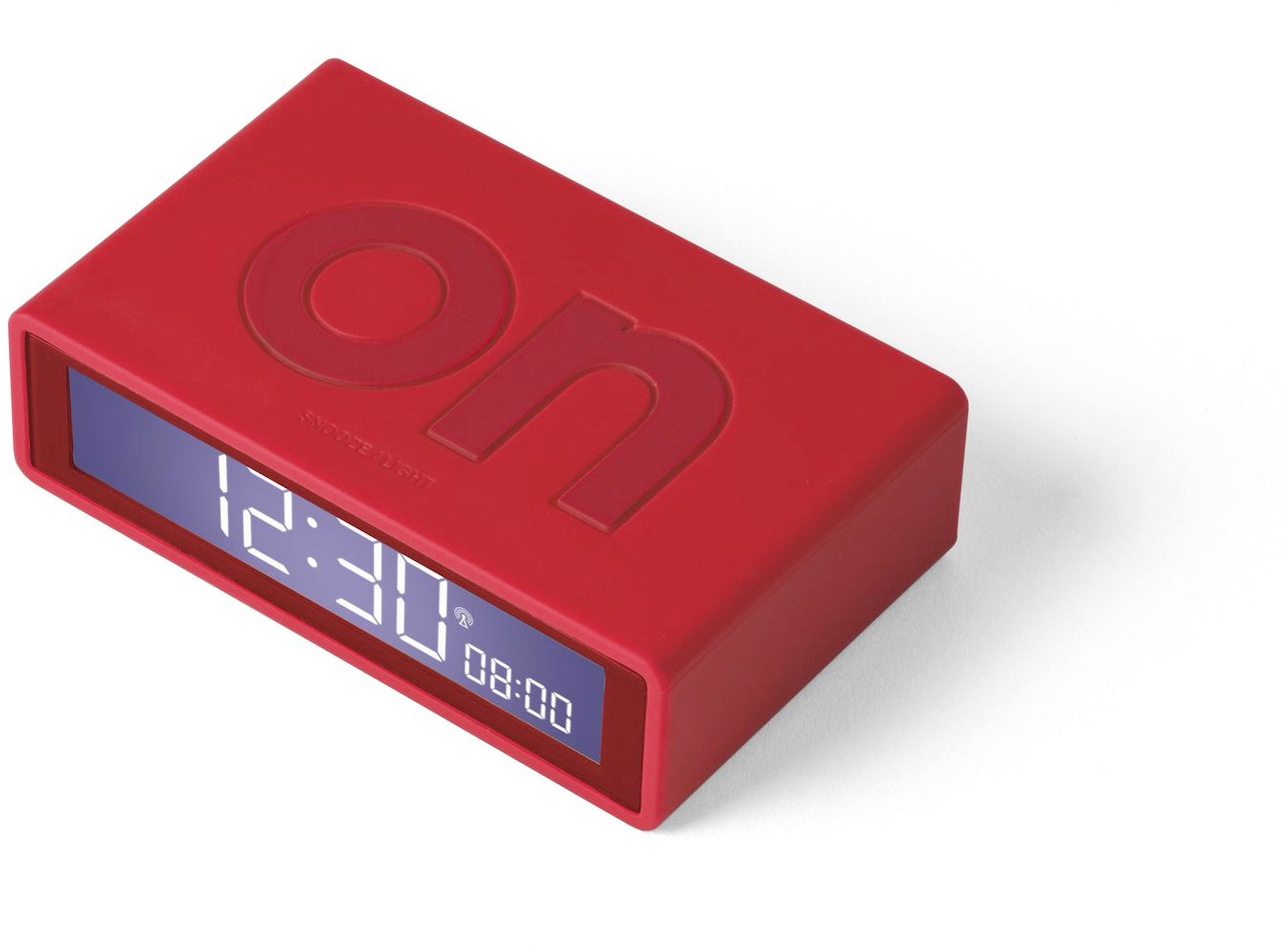 LEXON Réveil radio Flip+ LEX-LR150R9 rouge rouge