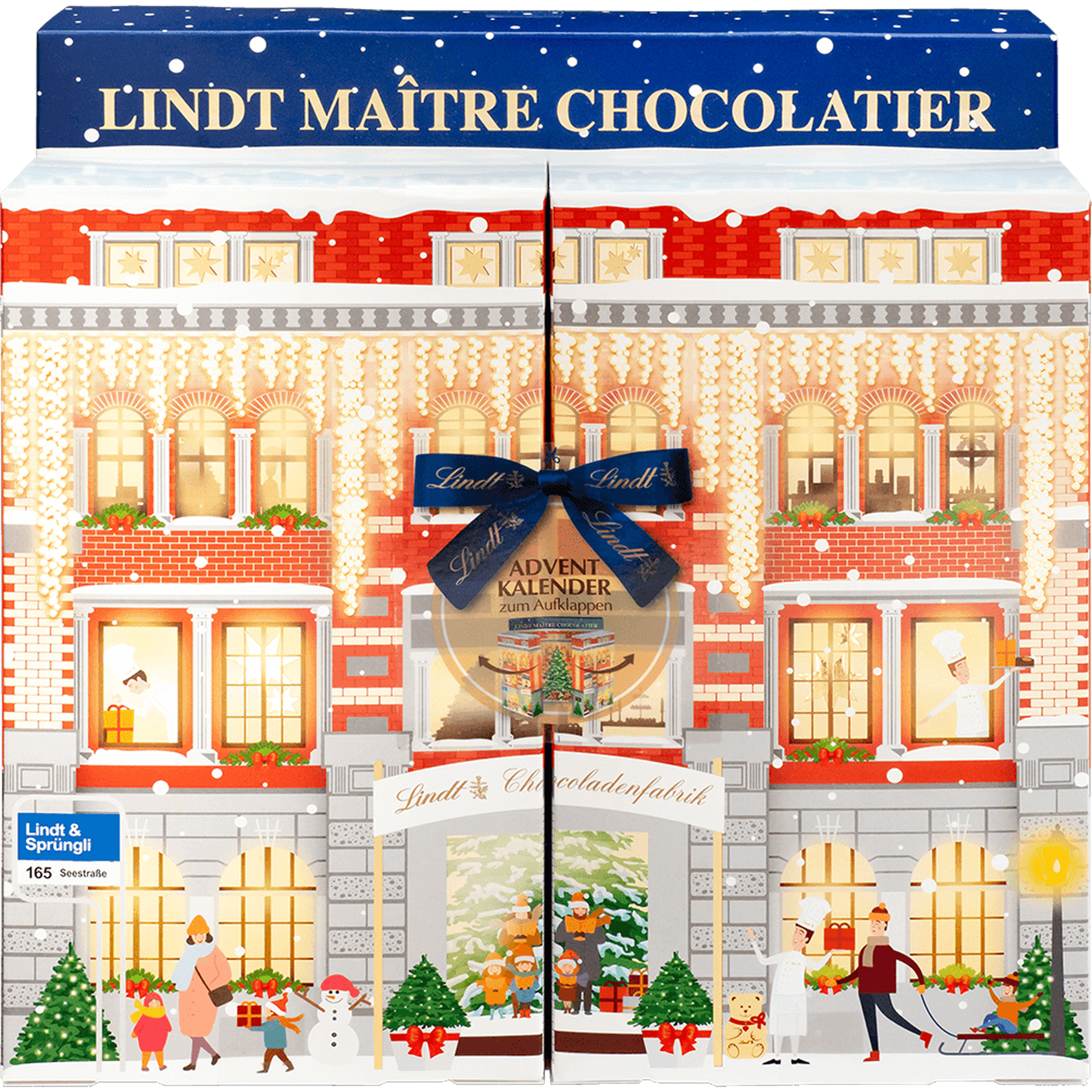 photo LINDT Calendrier de l'Avent 657729 Usine 304g