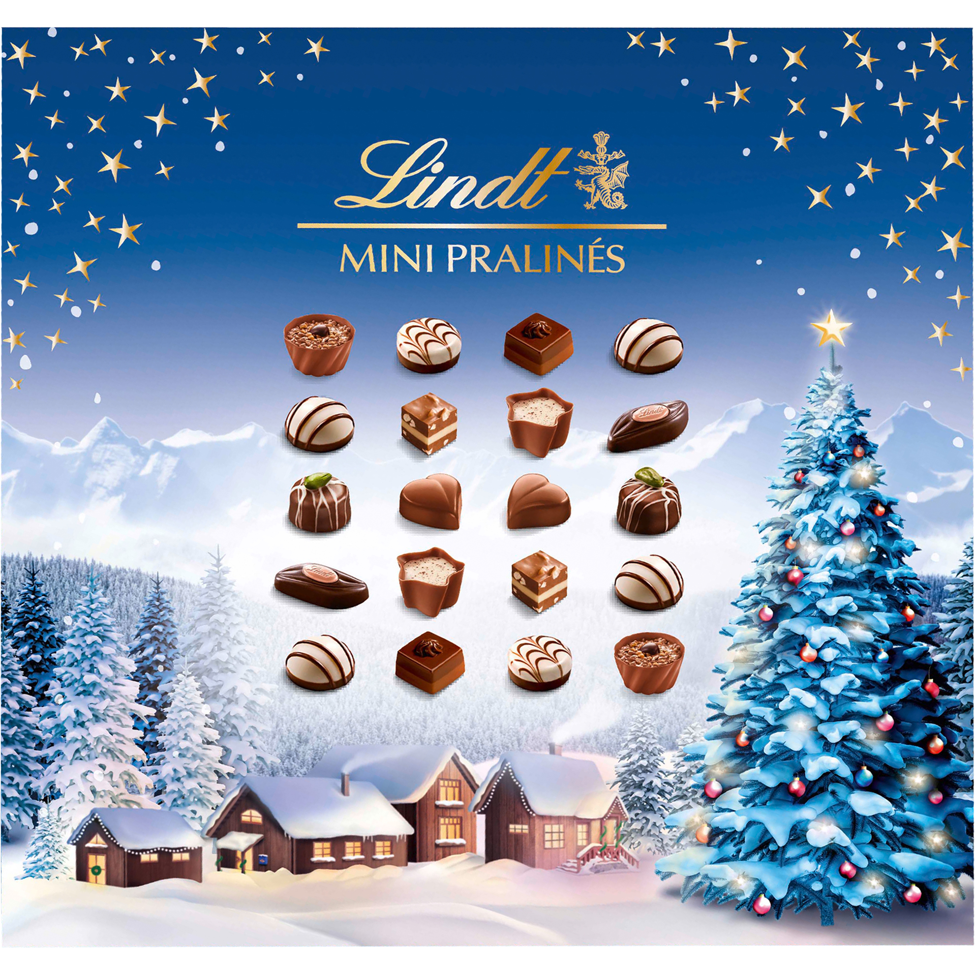 photo LINDT Mini Pralinés 677042 Magie de Noël 100g