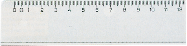 LINEX Règle 30cm A1530M transparent